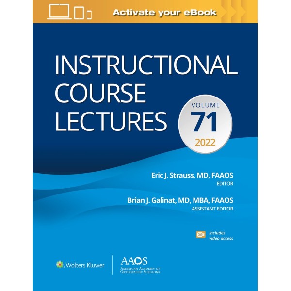 Instructional Course Lectures: Volume 71 Print + Ebook with Multimedia Ορθοπεδική